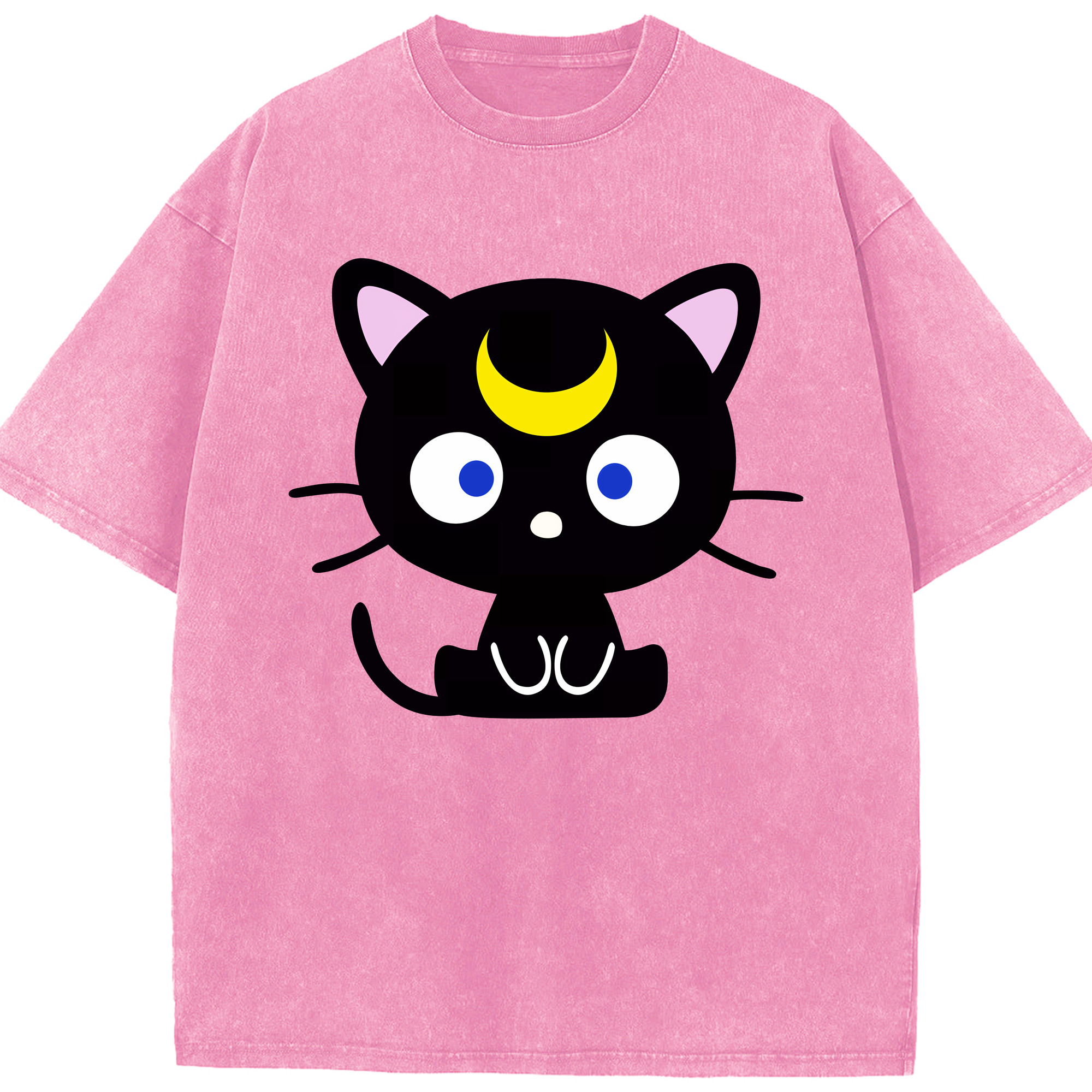 （画像用） 美少女戦士セーラームーン Sailor Moon 綿100% ヴィンテージ風 半袖Tシャツ（フロントプリント）